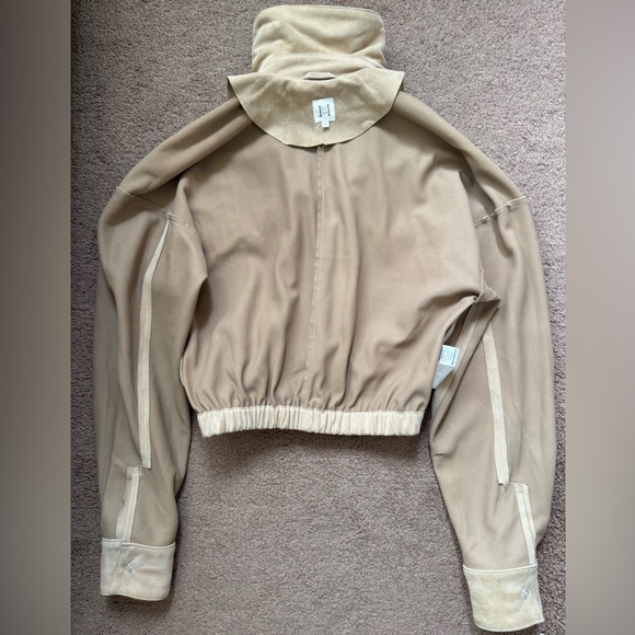 Helsa Suede Bomber Jacket - Picture 5 of 10